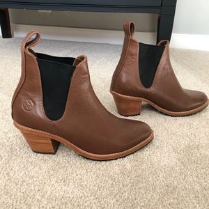 Poppey Barley Italian Leather Boots